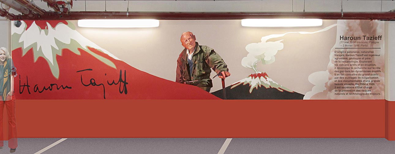 fresque Tazieff Haroun